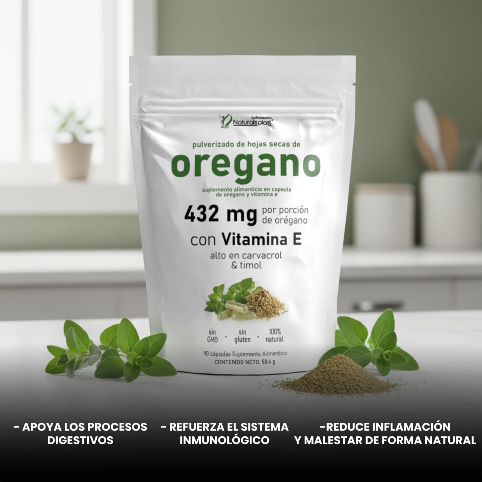 CAPSULAS DE OREGANO 90CAP / DEFENSAS